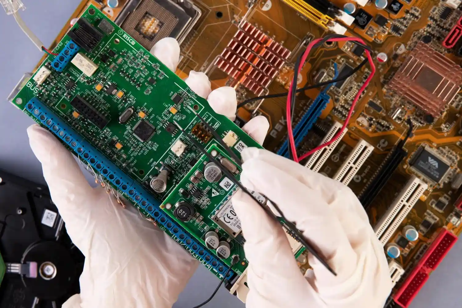Professional TV parts handling